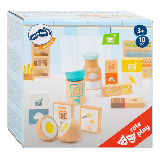 Small foot - houten speeleten bakbenodigdheden, 10dlg.