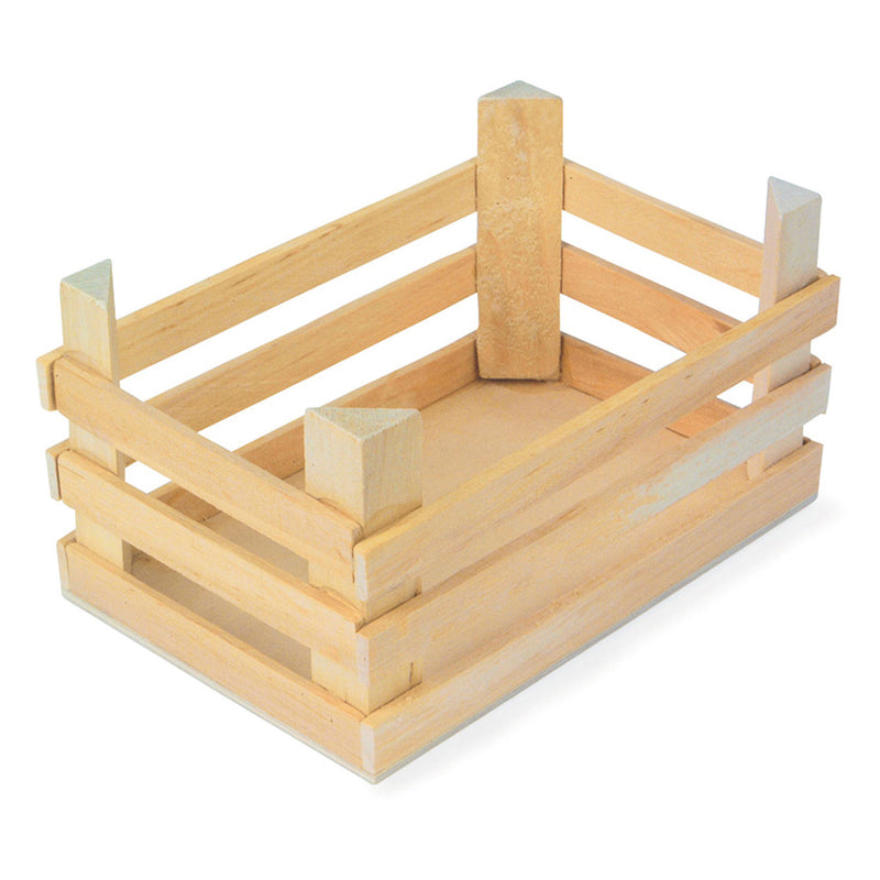 Load image into Gallery viewer, Small foot - houten kratjes groot 18x12x9,5cm, set van 3
