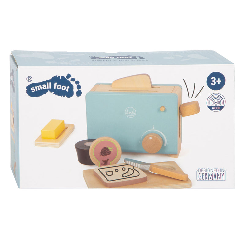 Load image into Gallery viewer, Small foot - houten broodrooster set
