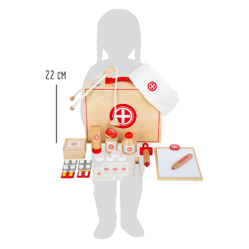 Load image into Gallery viewer, Small Foot Houten Dokterskoffer, 23dlg.
