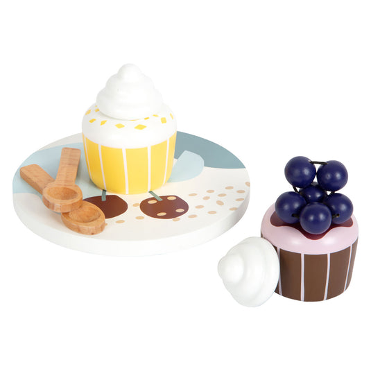 Small foot - houten koffie en theeset tasty, 16dlg.