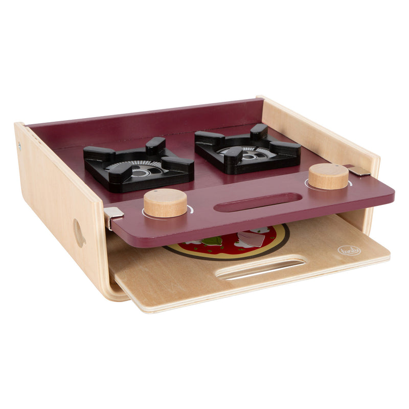 Afbeelding laden in galerijviewer, Small foot - houten camping speelkeuken tasty, 9dlg.
