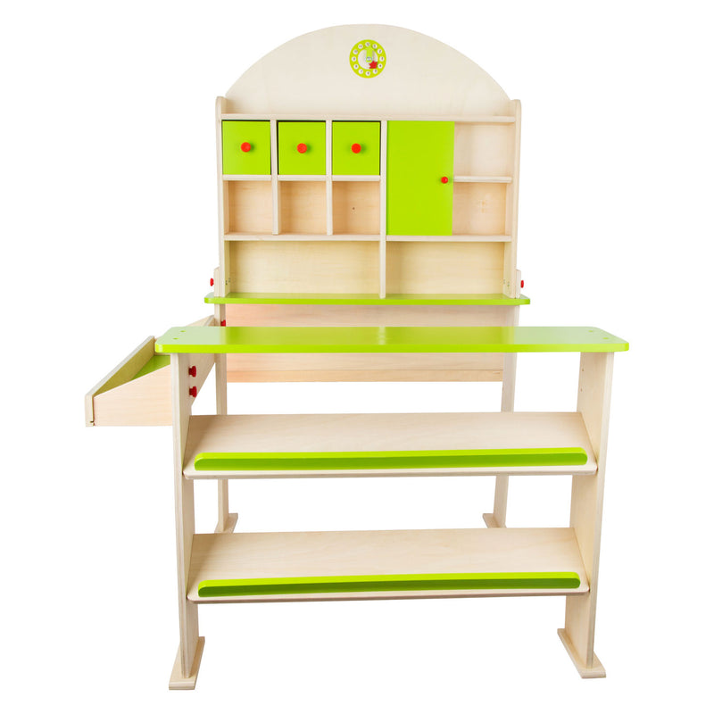 Load image into Gallery viewer, Small foot - houten markt en winkelkraam
