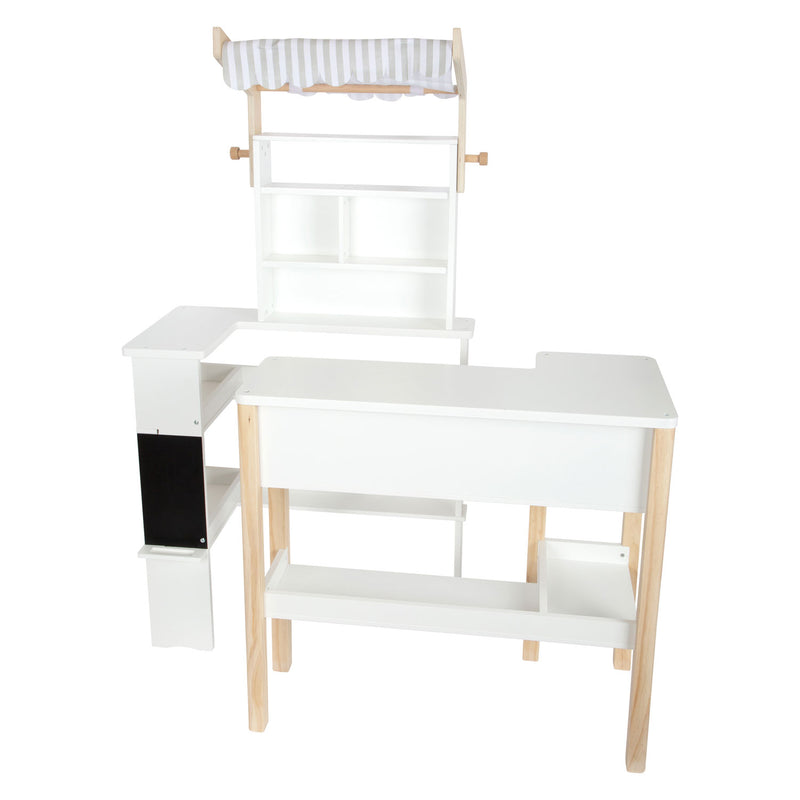 Load image into Gallery viewer, Small foot - houten winkel wit compact
