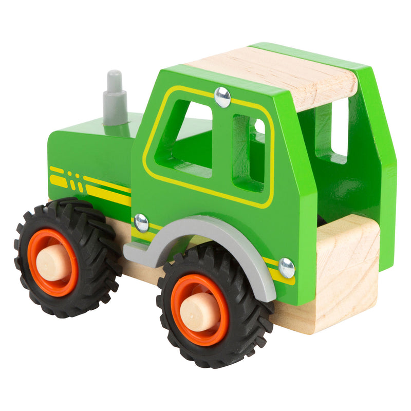 Load image into Gallery viewer, Small foot - houten tractor groen
