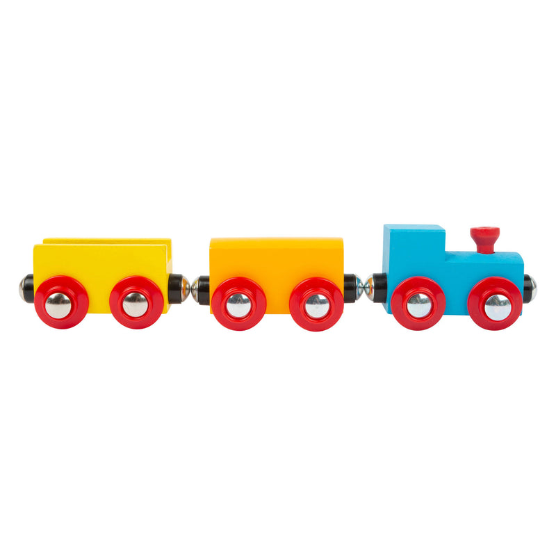 Load image into Gallery viewer, Small foot - houten treinset big journey, 40dlg.
