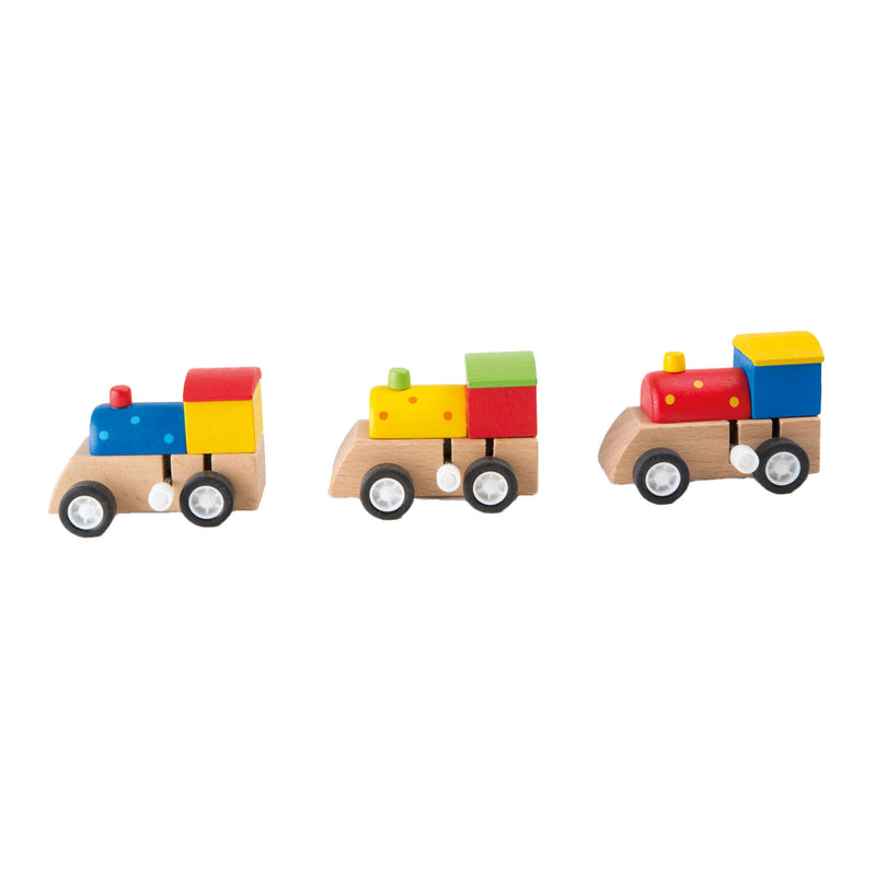 Load image into Gallery viewer, Small foot - houten trein opwindbaar, per stuk
