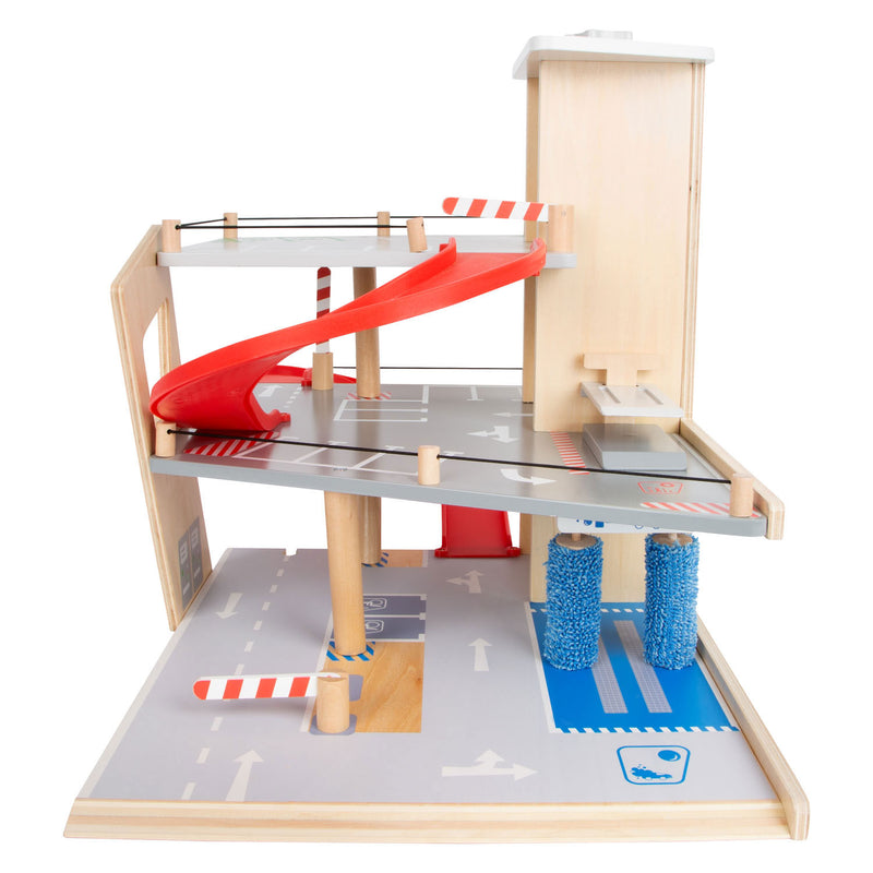 Load image into Gallery viewer, Small foot - houten garage met wasstraat
