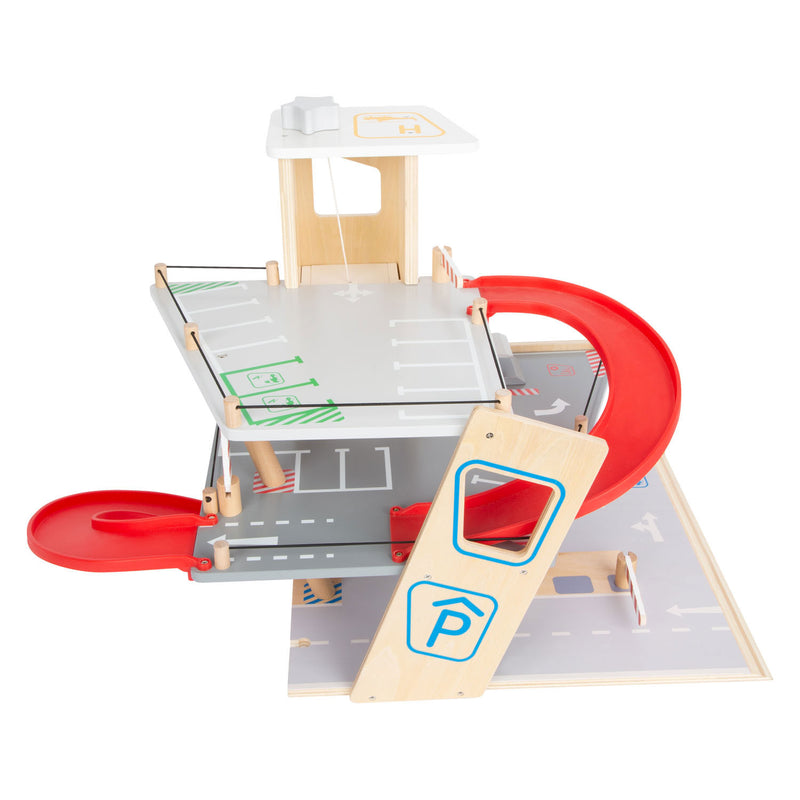 Load image into Gallery viewer, Small foot - houten garage met wasstraat
