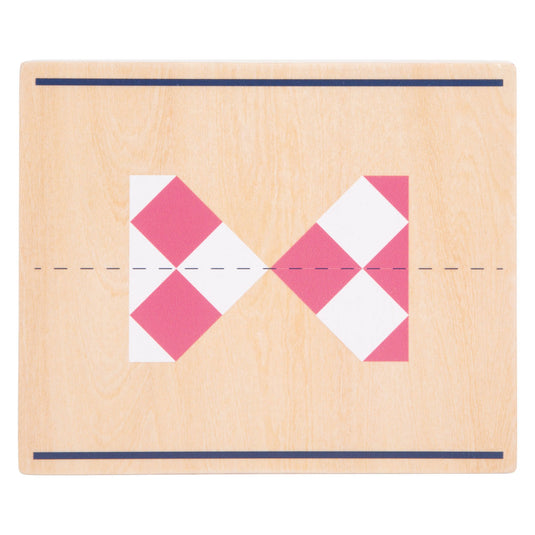 Small foot - houten symmetriespel met spiegel educatief