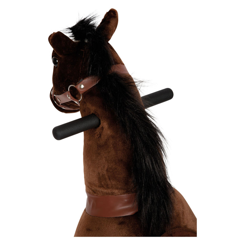 Load image into Gallery viewer, Small foot - hobbelpaard op wielen bruin
