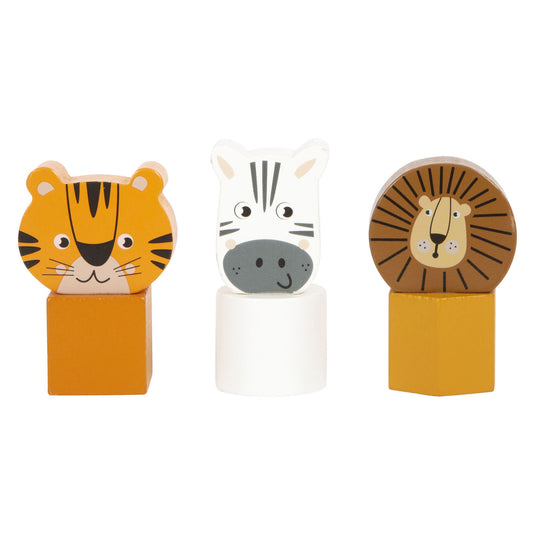 Small foot - houten balans motoriekspiraal safari