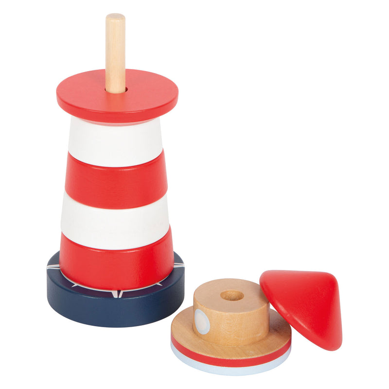Load image into Gallery viewer, Small foot - stapeltoren vuurtoren grote oceaan, 8dlg.
