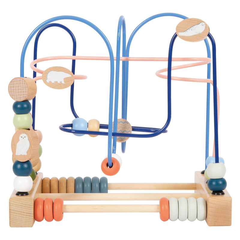 Load image into Gallery viewer, Small foot - houten motoriek spiraal arctic
