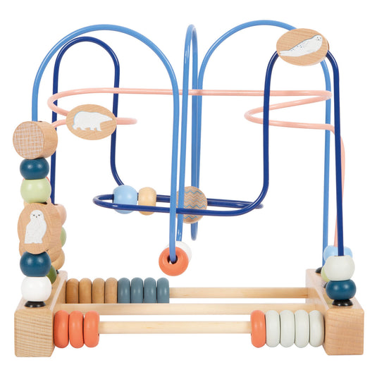 Small foot - houten motoriek spiraal arctic