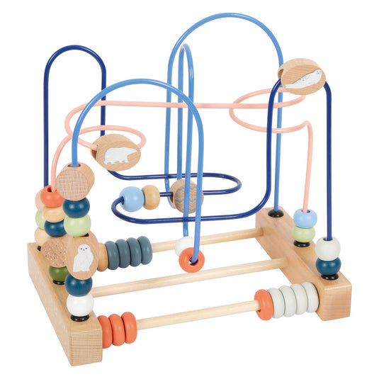 Small foot - houten motoriek spiraal arctic