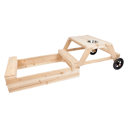 Small foot - zandbak met zitgedeelte en moddertafel