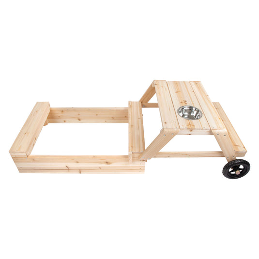 Small foot - zandbak met zitgedeelte en moddertafel