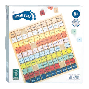 Small foot - houten rekenbord optellen kleur, 100dlg.