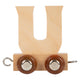 Small foot - houten lettertrein - u