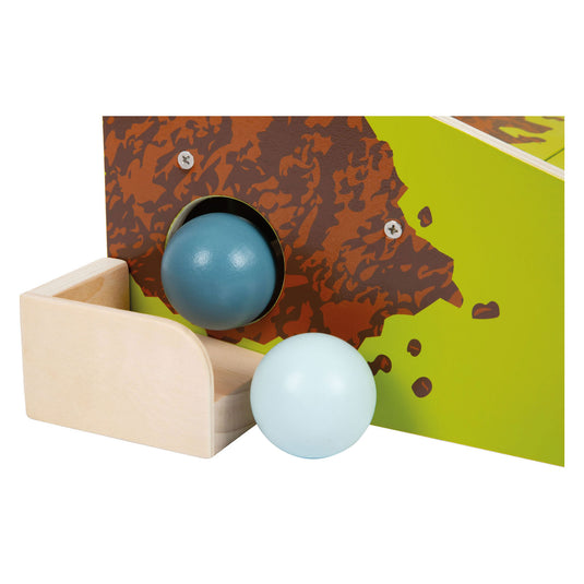 Small foot houten minigolfset - kinderspel met mol thema, educatief speelgoed.