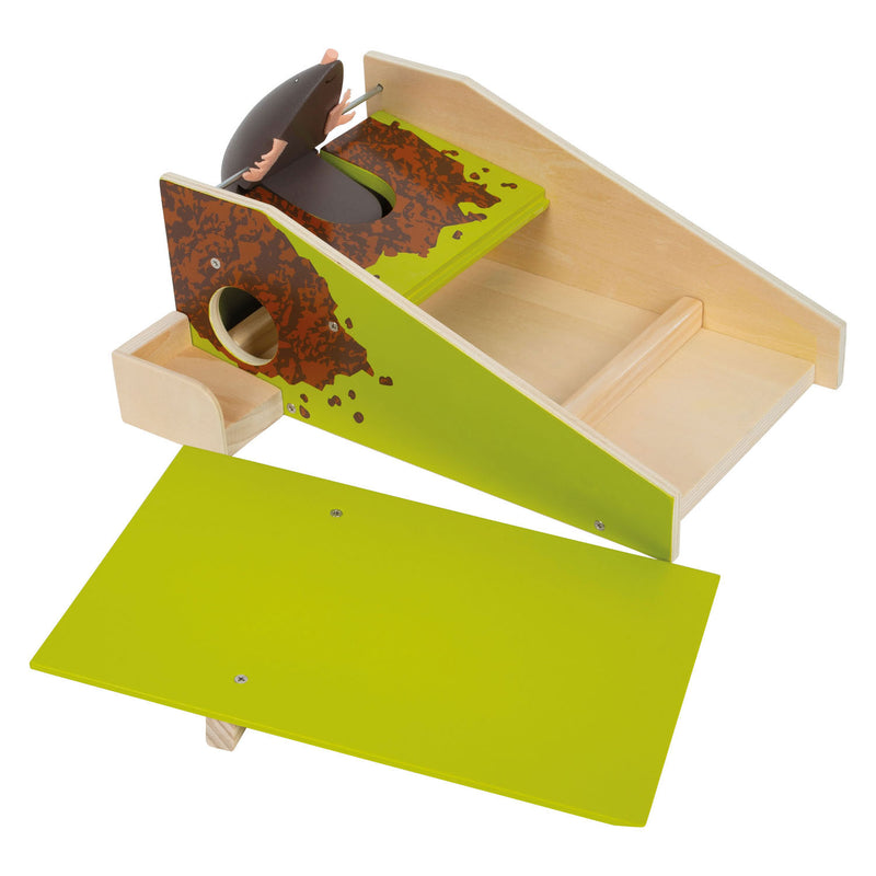 Load image into Gallery viewer, Small foot houten minigolfset - kinderspel met mol thema, educatief speelgoed.
