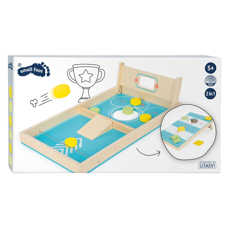 Load image into Gallery viewer, Small foot - houten werpspel 2in1 active
