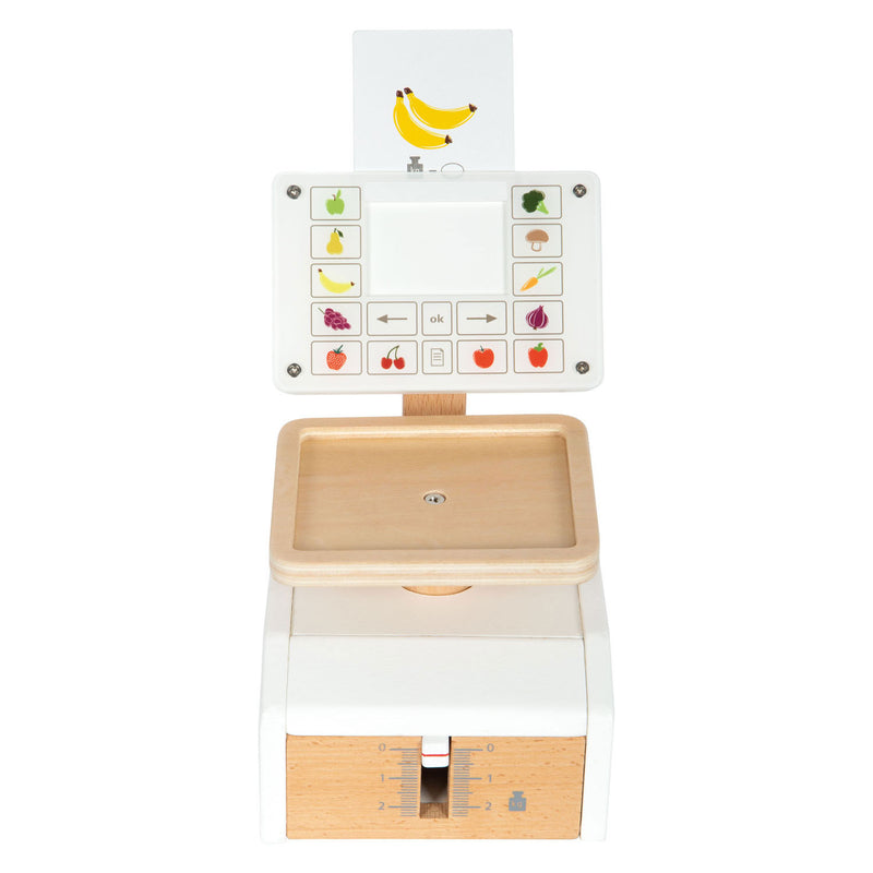 Load image into Gallery viewer, Small foot - houten weegschaal fresh
