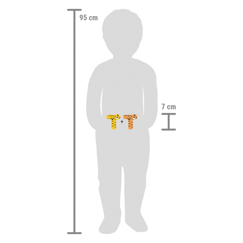 Load image into Gallery viewer, Small foot - houten dieren kinderletter - t
