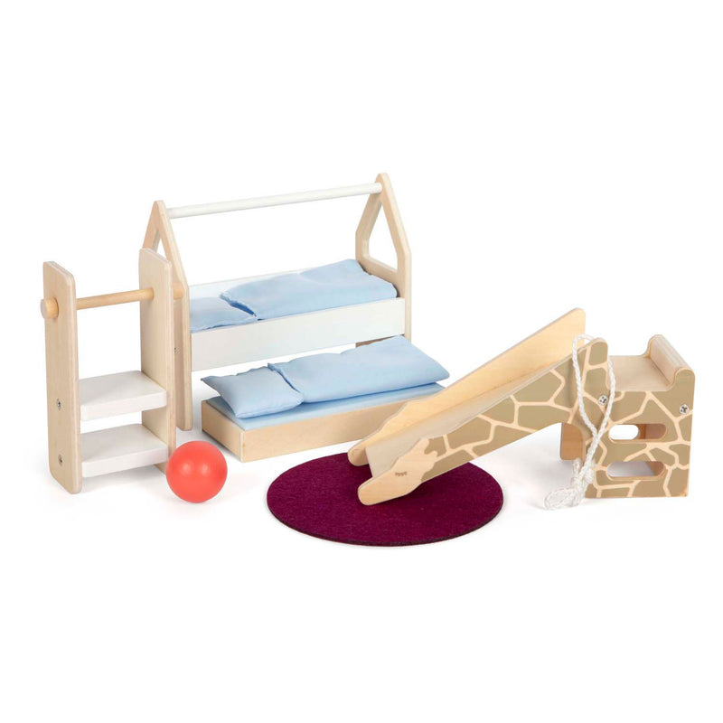 Load image into Gallery viewer, Small foot - houten poppenhuis meubeltjes kinderkamer

