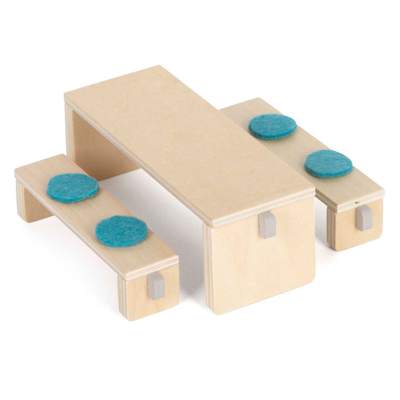 Load image into Gallery viewer, Small foot - houten poppenhuis meubeltjes keuken
