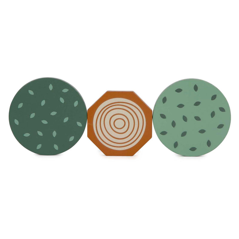 Load image into Gallery viewer, Small foot - houten bouwblokken dino, 50dlg.
