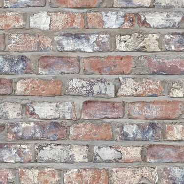 Dutch wallcoverings behang bakstenen meerkleurig ew3103