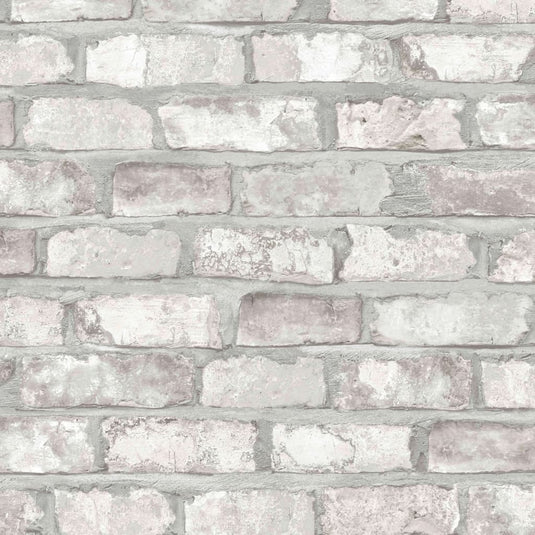 Dutch wallcoverings behang bakstenen wit ew3104