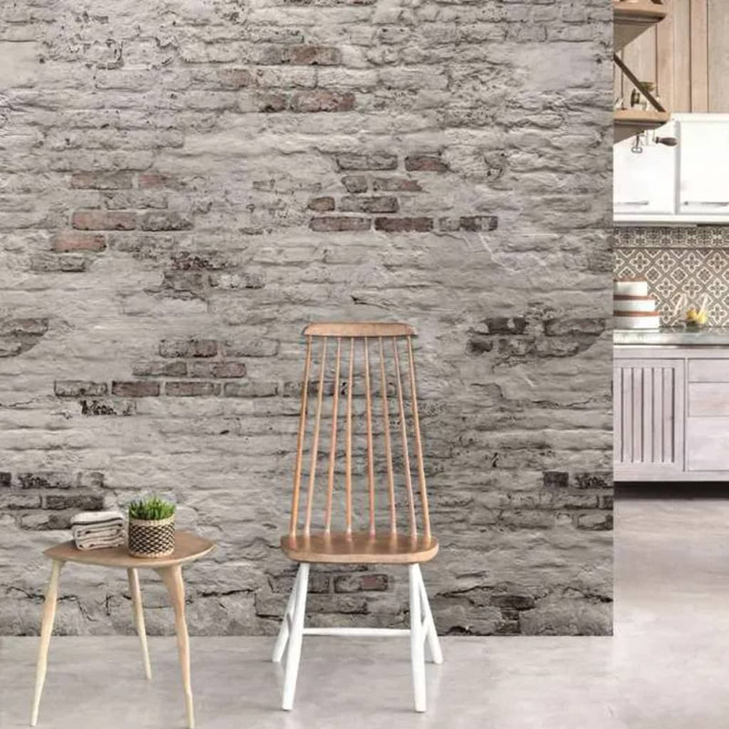 Load image into Gallery viewer, Dutch wallcoverings fotobehang old brick wall grijs
