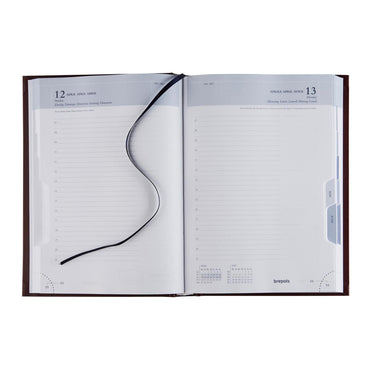 Brepols agenda minister lima zwart 2026 15x21,5cm
