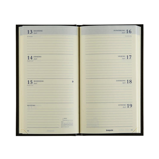 Brepols zakagenda interplan week nl 2026 lima ass 9x16cm