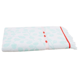 Basic clarysse strandlaken met visjes print 90x170 cm