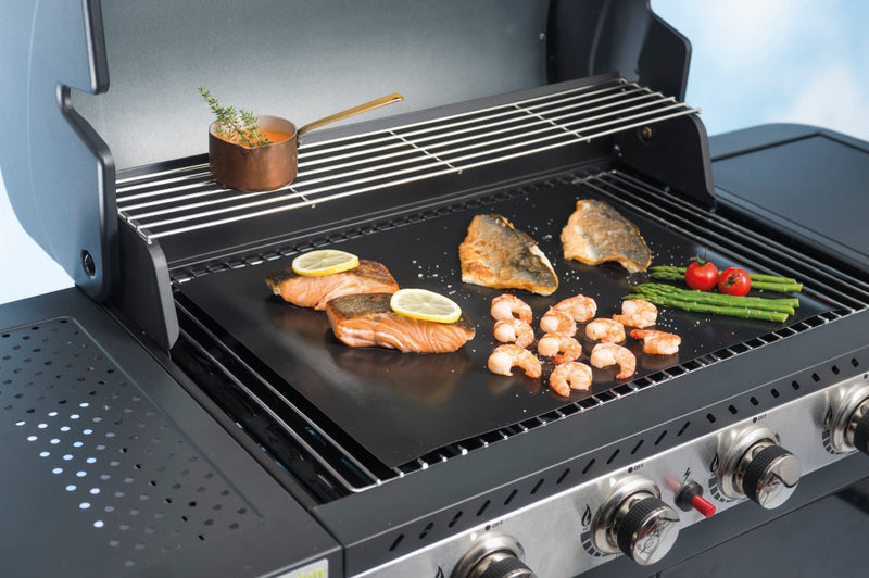 Load image into Gallery viewer, Nostik barbecue grillfolie 40x50cm antikleef zwart
