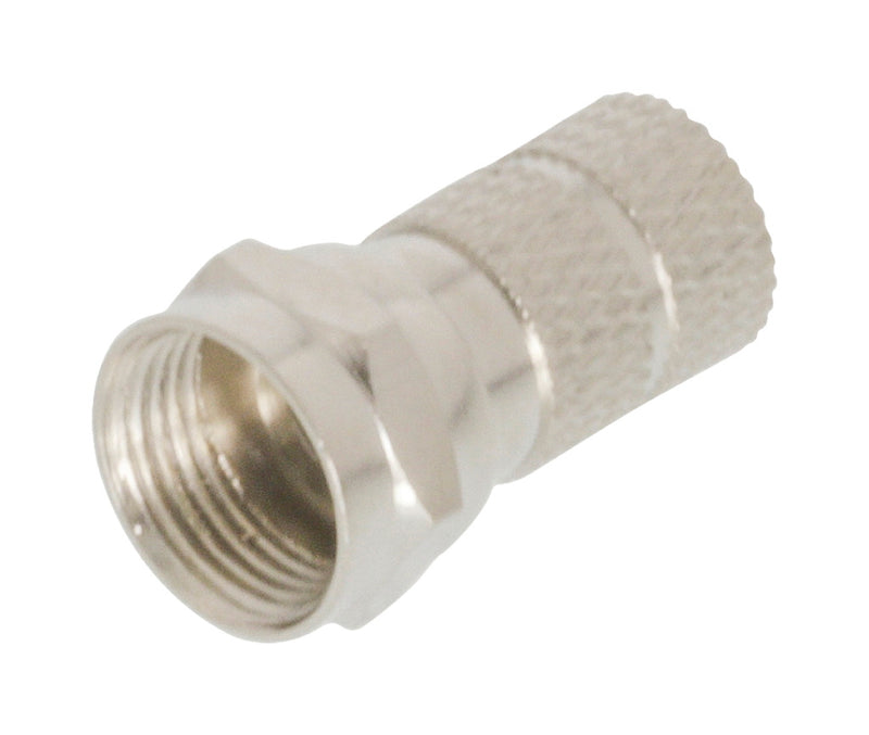 Load image into Gallery viewer, Valueline fc-001prof f-connector male metaal zilver

