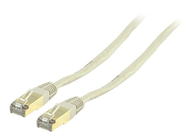 Hq bf-m081-1.0 cat5e utp netwerkkabel rj45 (8 8) male - rj45 (8 8) male 1.00 m grijs