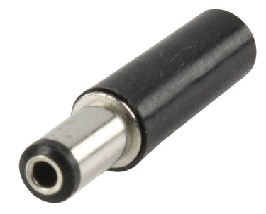 Valueline stroomstekker male pvc zwart pc-001 dc plug l=30 ex5.5 in2.1