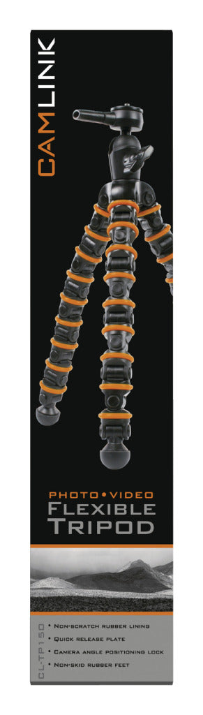 Load image into Gallery viewer, Camlink cl-tp150 flexibele tripod 9 secties
