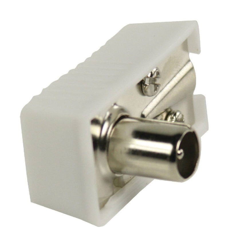 Load image into Gallery viewer, Valueline vlsp40900w gehoekte coax connectoren coax mannelijk wit
