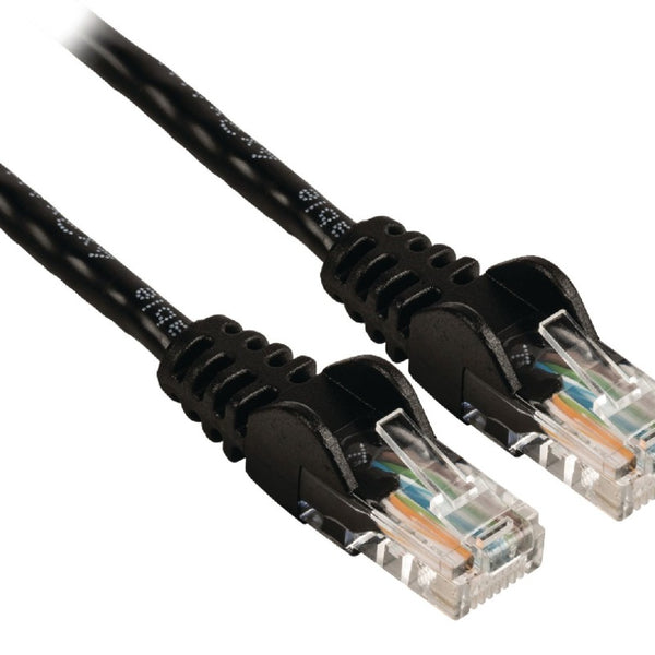 Valueline valueline vlcb85100b50 utp cat5e netwerkkabel rj45 mannelijk rj45 mannelijk 5,00 m zwart