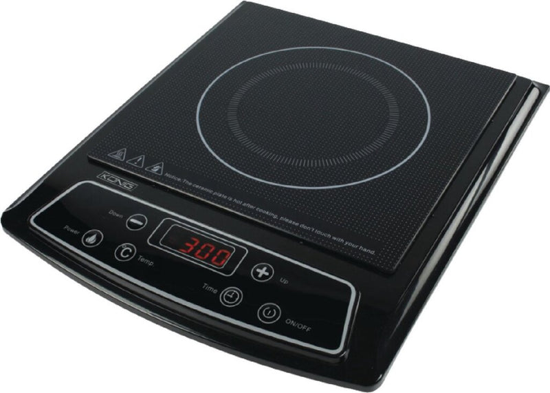 Load image into Gallery viewer, K ouml;nig induction cooker 2000 w black
