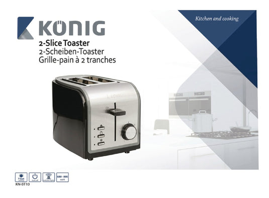 K ouml;nig könig kn-bt10 broodrooster