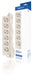 Valueline vles630f001wh stekkerdoos 6-wegs 3.00 m wit