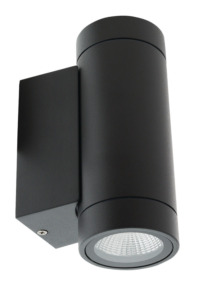 Load image into Gallery viewer, Hq ledwlout01 led wandlamp voor buiten 6 w 190 lm zwart
