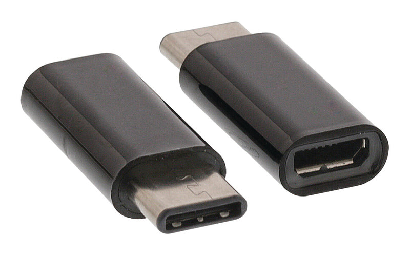 Load image into Gallery viewer, Valueline vlcp60910b usb 2.0-adapter usb-c male - usb micro-b female zwart
